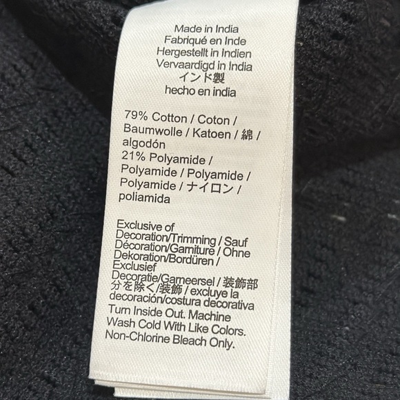 Jcrew Crochet sequin tank top szL NWT - Picture 7 of 7